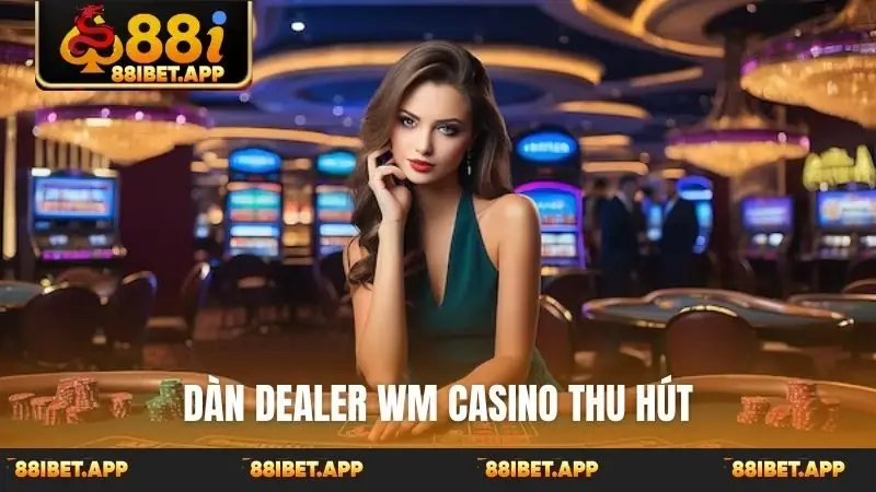 Dàn dealer WM casino thu hút