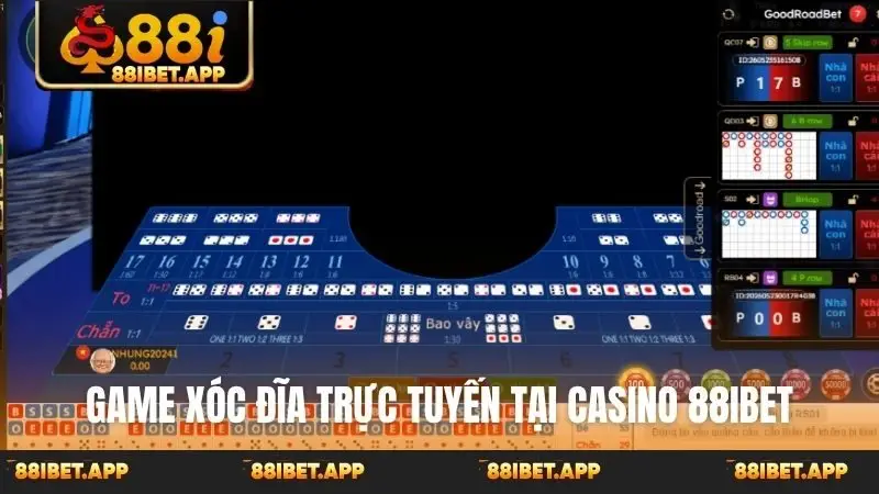 Game Xóc Đĩa trực tuyến tại casino 88ibet