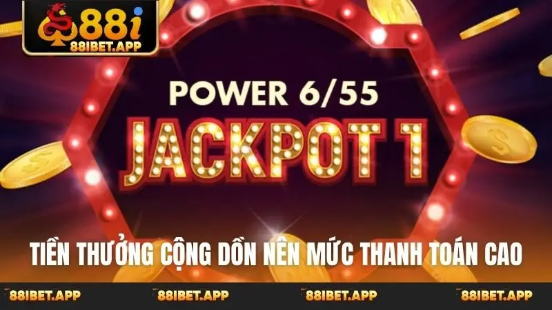 Tiền thưởng cộng dồn nên mức thanh toán cao